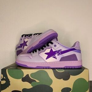 Bape Purple SK8 STA